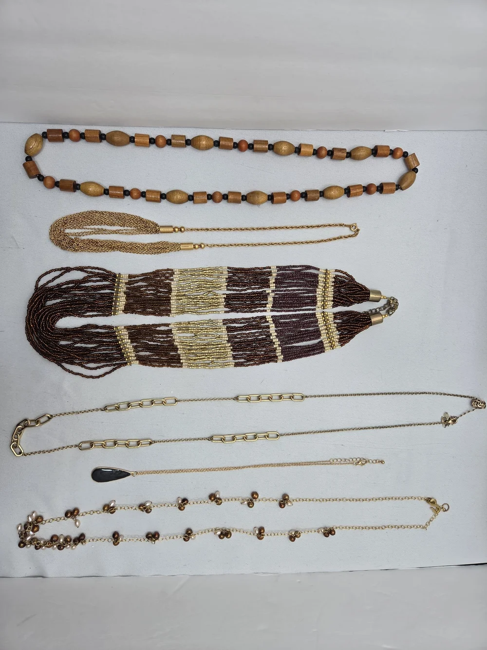 HUGE! 38pc Vintage To Now Jewelry Lot CHICO'S KENNETH LANE NRQ Necklace Earrings - Picture 16 of 16